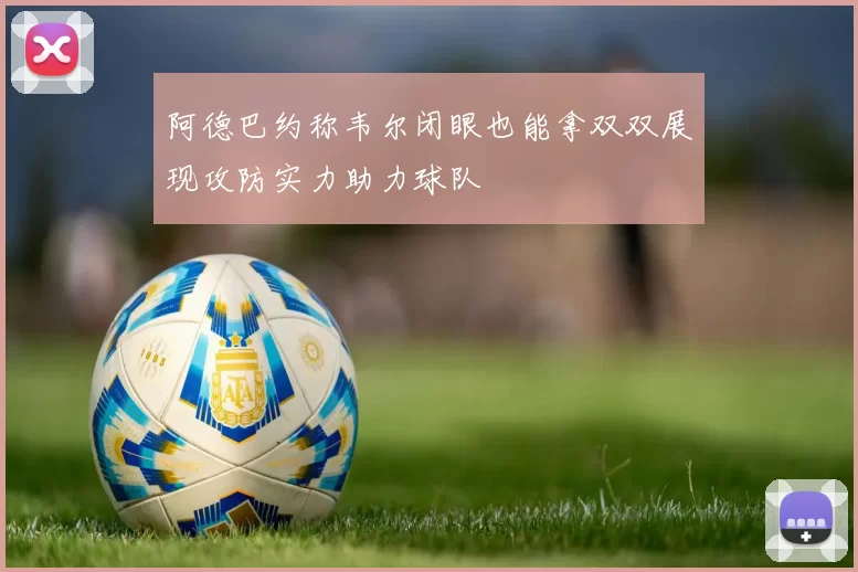 阿德巴约称韦尔闭眼也能拿双双展现攻防实力助力球队